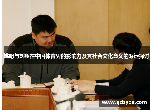 姚明与刘翔在中国体育界的影响力及其社会文化意义的深远探讨